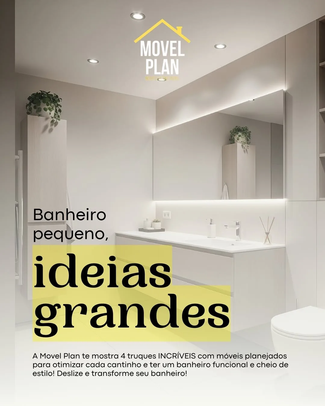 Banheiros / Lavabos — Banheiro planejado